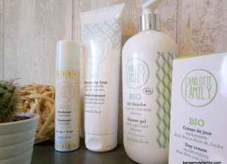 Découverte des soins certifiés bio Charlotte Family