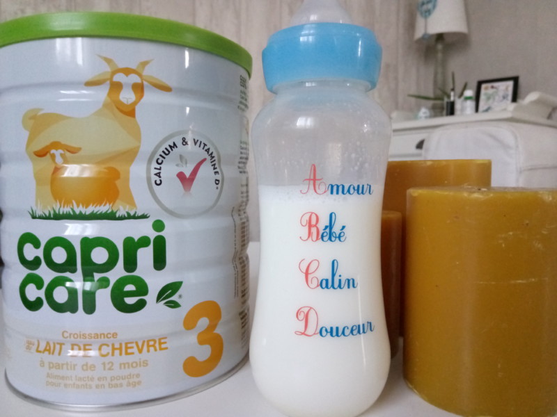 Capricare Le Lait De Chevre Adapte A Bebe Bergamote Family