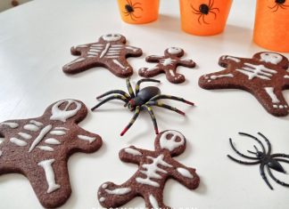 biscuits squelettes halloween