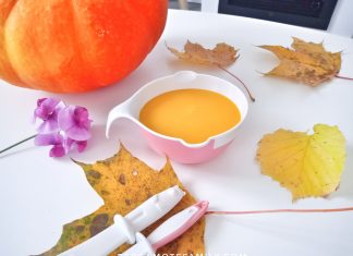 Onctueuse soupe de potiron pour bébé et sa famille