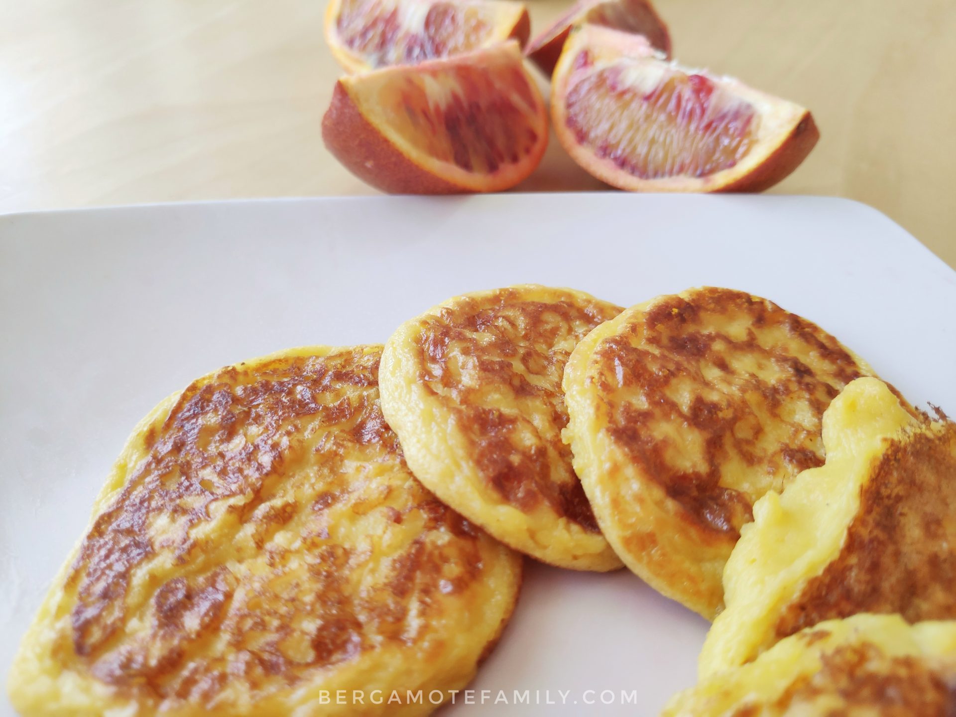 Pancakes pour bébé aux céréales infantiles Bergamote & Family