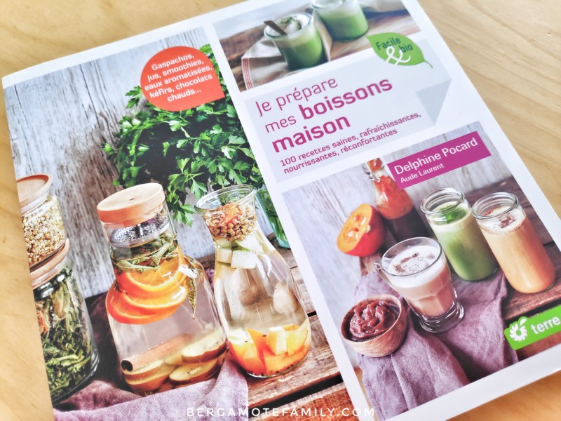 livre de recettes de boissons maison delphine pocard