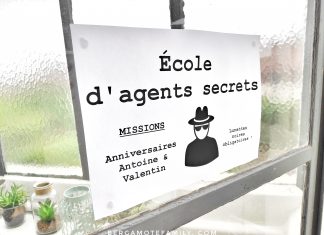 Anniversaire : l’école des agents secrets (5-6 ans)