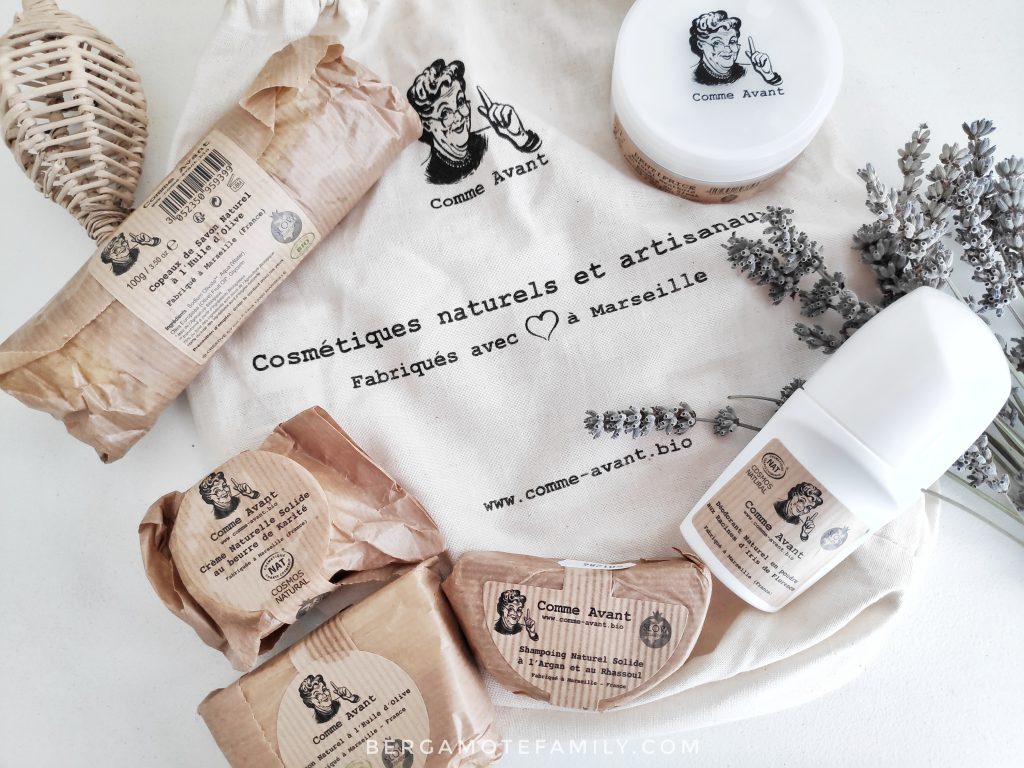 Des cosmétiques naturels : Comme Avant ! - Bergamote & Family