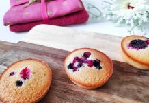 Délicieux : les financiers aux fruits rouges