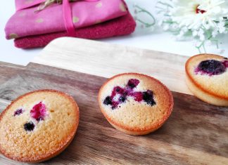 Délicieux : les financiers aux fruits rouges