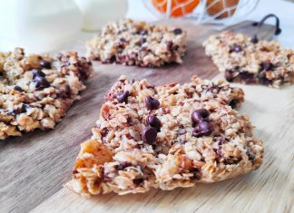 Barres de céréales choco – banane