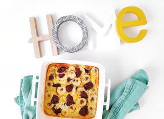 Gratin de bananes au chocolat