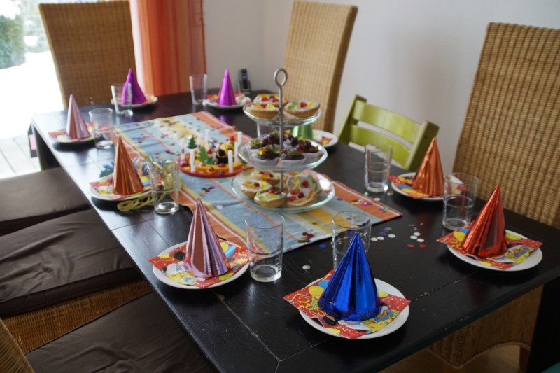 table anniversaire enfant