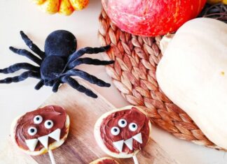 Sucettes d’halloween à la pomme