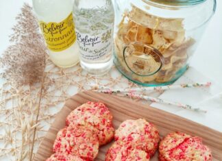 Biscuits moelleux aux pralines (cookie-cake !)