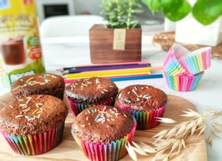 Muffins au chocolat Nesquik