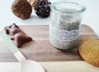 Pudding de chia à la pomme