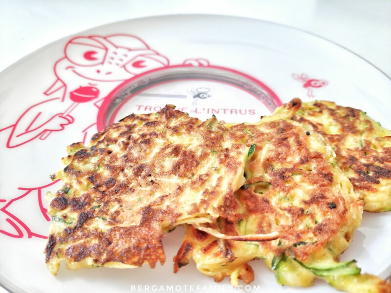 Recette galettes de courgette