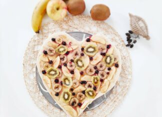 Cool, une pizza aux fruits !