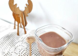 Crème dessert chocolat caramel sans œuf