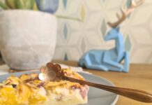 Clafoutis aux nectarines