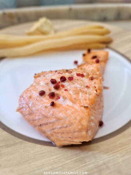Pavé saumon air fryer