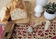 Gâteau moelleux pomme et cannelle
