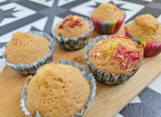 Muffins fondants au cœur spéculoos